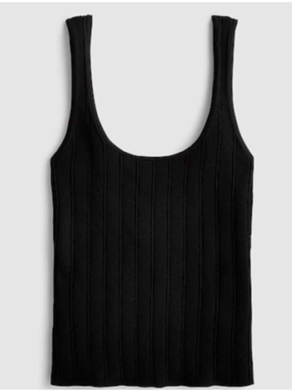 J.Crew- Supersculpt scoopneck sweater-tank